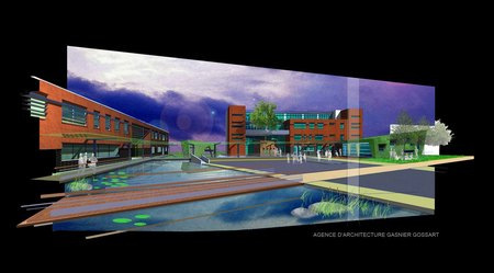Friville Escarbotin, Agence d'architecture Gasnier Gossart et S&eacute;bastien Gardon Architecte DPLG, illustration