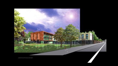 Concours Serbat &agrave; Saint Saulve, Conception associ&eacute;e et illustration pour l'Atelier d'Architecture Olivier Parent