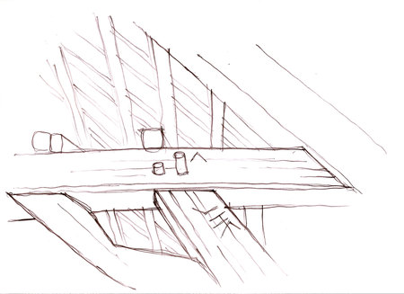 Croquis pour Monsieur Brassart