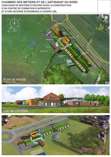 Conception associ&eacute;e et illustration pour Olivier Parent Architecte
