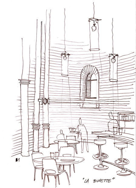 Conception et illustration pour Olivier Parent Architecte