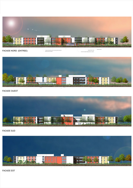 Illustration et colorim&eacute;trie pour Thomas Coldefy Architecte