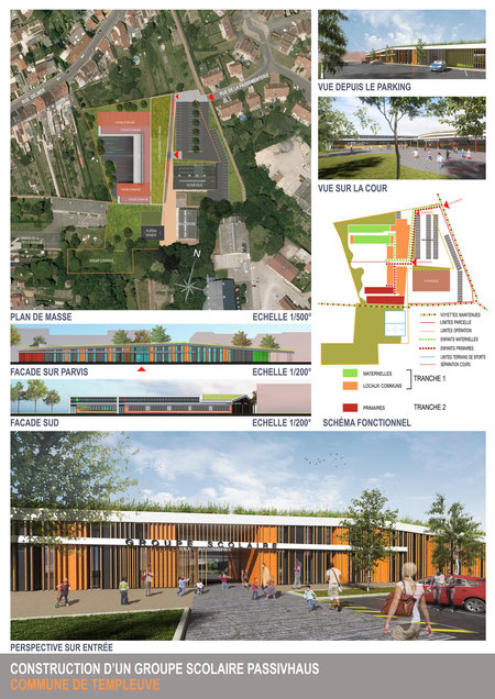 Conception pour Olivier Parent Architecte, illustration Romain Truffaut
