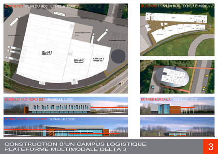 Conception et illustration pour Gonzague Crommelinck Architecte