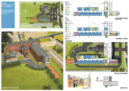 Conception associ&eacute;e et illustration pour Olivier Parent Architecte
