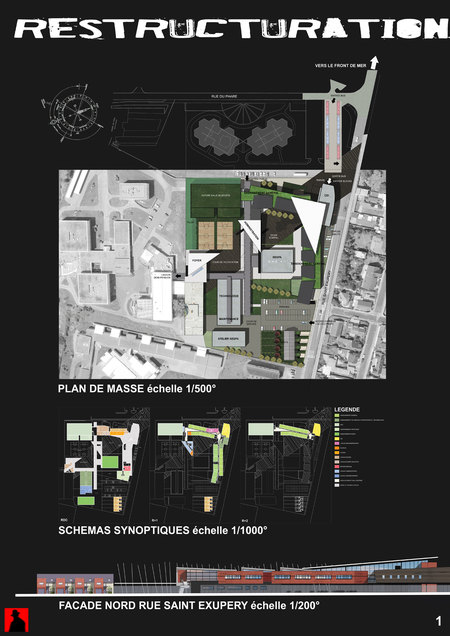 Concours pour Olivier Parent Architecte, conception et illustration