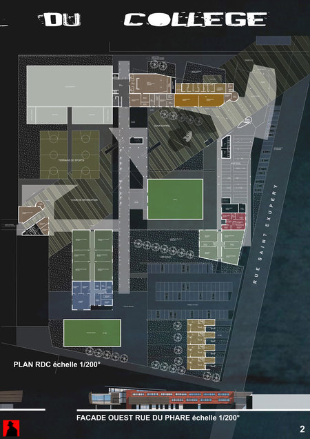 Concours pour Olivier Parent Architecte, conception et illustration