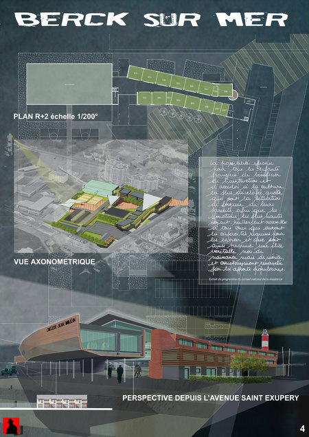 Concours pour Olivier Parent Architecte, conception et illustration