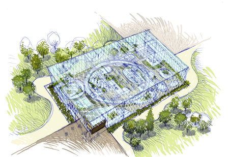 Aide &agrave; la conception et illustration pour Yoda Architecture