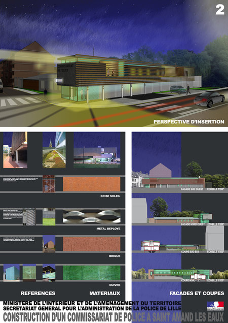 Concours pour Olivier Parent Architecte, conception et illustration