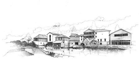 Croquis pour Monsieur Brassart Ecole Chaillot