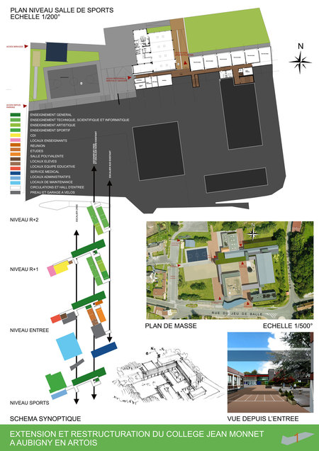 Conception et illustration pour Gonzague Crommelinck Architecte
