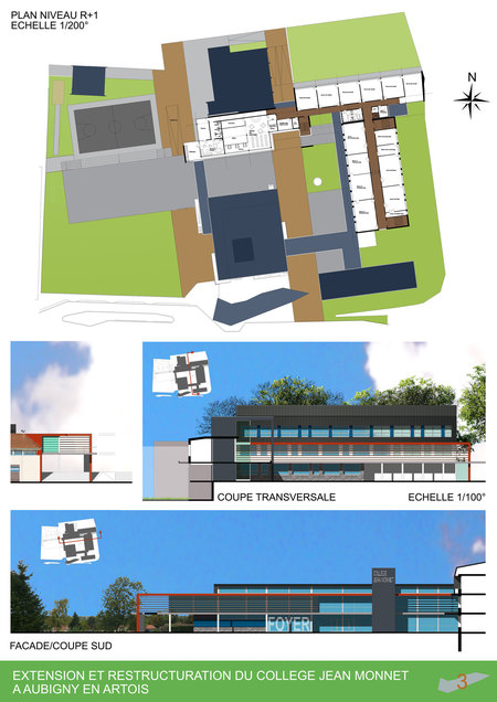 Conception et illustration pour Gonzague Crommelinck Architecte