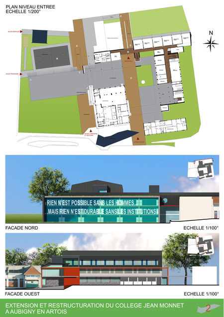Conception et illustration pour Gonzague Crommelinck Architecte