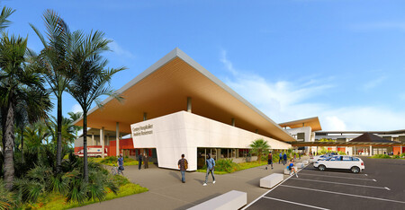 Concours laur&eacute;at Centre Hospitalier Andr&eacute;e Rosemon de Cayenne avec Barbosa Vivier Architectes Paris