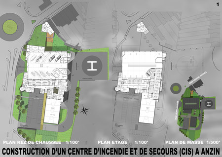 Conception et illustration pour Olivier Parent Architecte