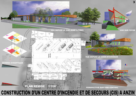 Conception et illustration pour Olivier Parent Architecte