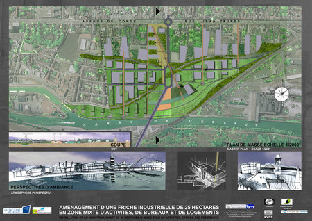 Conception associ&eacute;e et illustration pour Olivier Parent Architecte