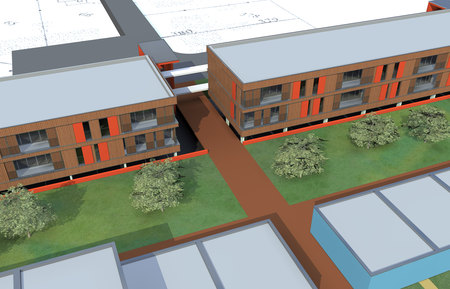 Conception et illustration pour Olivier Parent Architecte