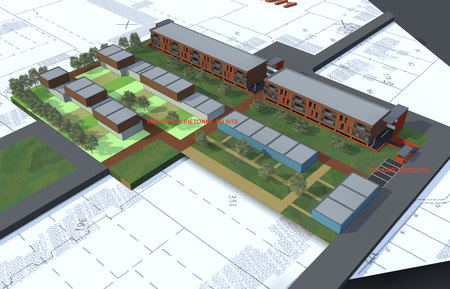 Conception et illustration pour Olivier Parent Architecte