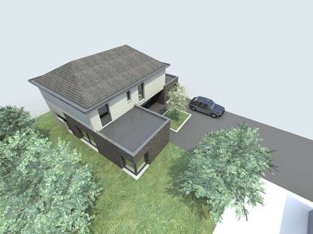 Maison individuelle &agrave; Helesmes, conception et illustration