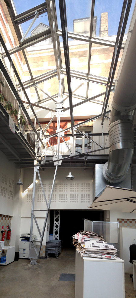Conception de la salle de r&eacute;daction pour l'agence d'Architecte Gasnier/Gossart &agrave; Amiens