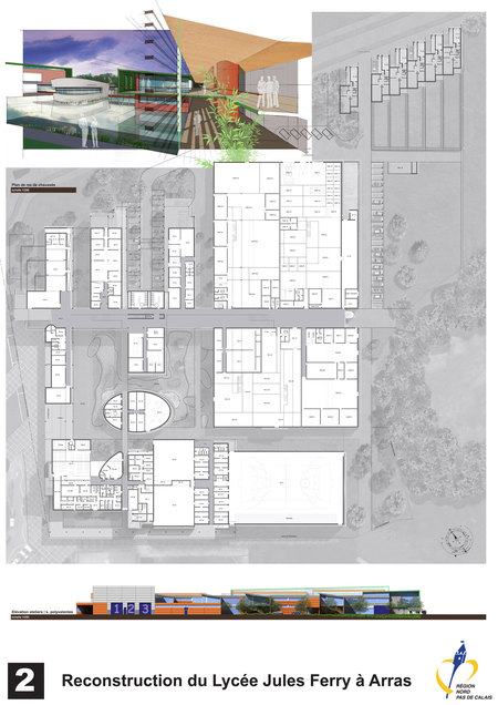 Concours pour Olivier Parent Architecte, conception et illustration