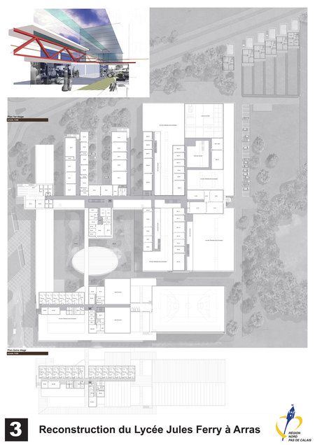 Concours pour Olivier Parent Architecte, conception et illustration