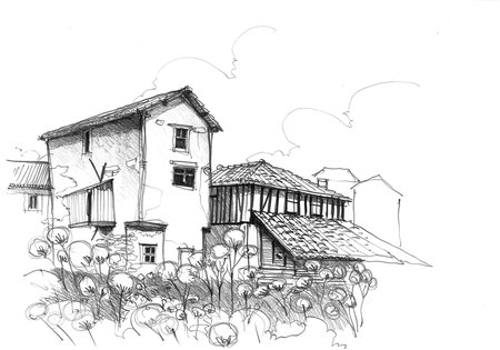 Croquis pour Monsieur Brassart Ecole Chaillot